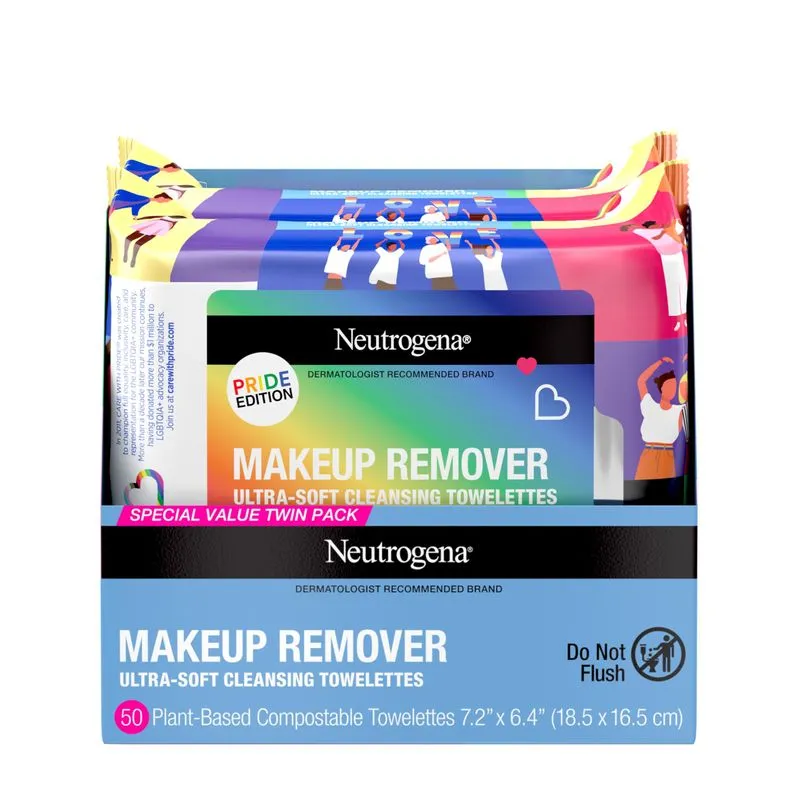 Toalhetes De Limpeza Para Removedor De Maquiagem Neutrogena 25x2