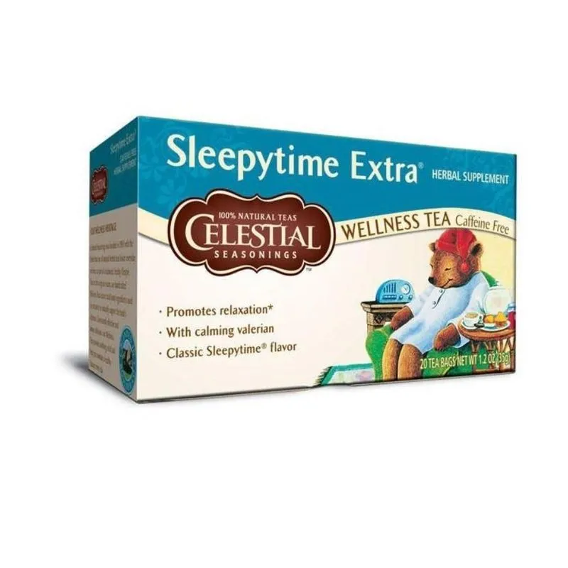 Chá Celestial Seasonings, Sleepytime Extra Forte, 20 Saches