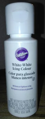 White-White Icing Colour
