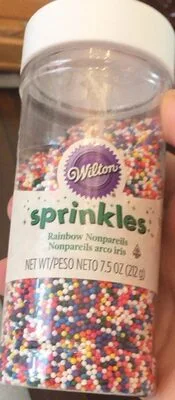 Rainbow Nonpareils Sprinkles