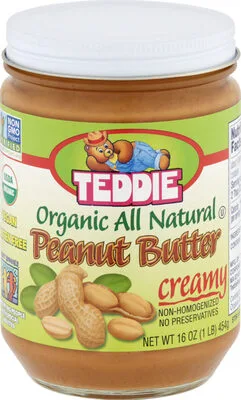 Organic All Natural Peanut Butter creamy