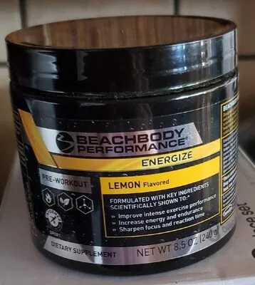 Beachbody Performance Energize Lemon