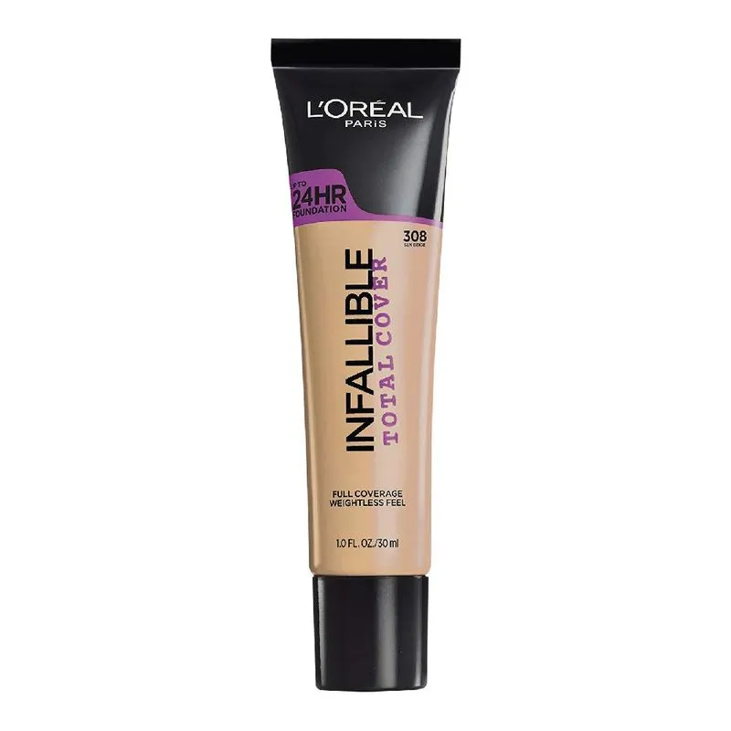Fundação L'oreal Paris Infallible Total Cover Sun Beige 30ml