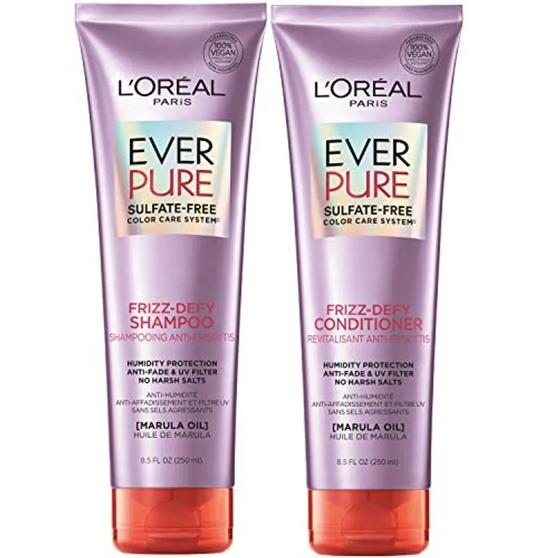 Shampoo E Condicionador Everpure Frizz Defy 85 Fl Oz