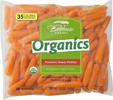 Organics premium sweet petites carrots