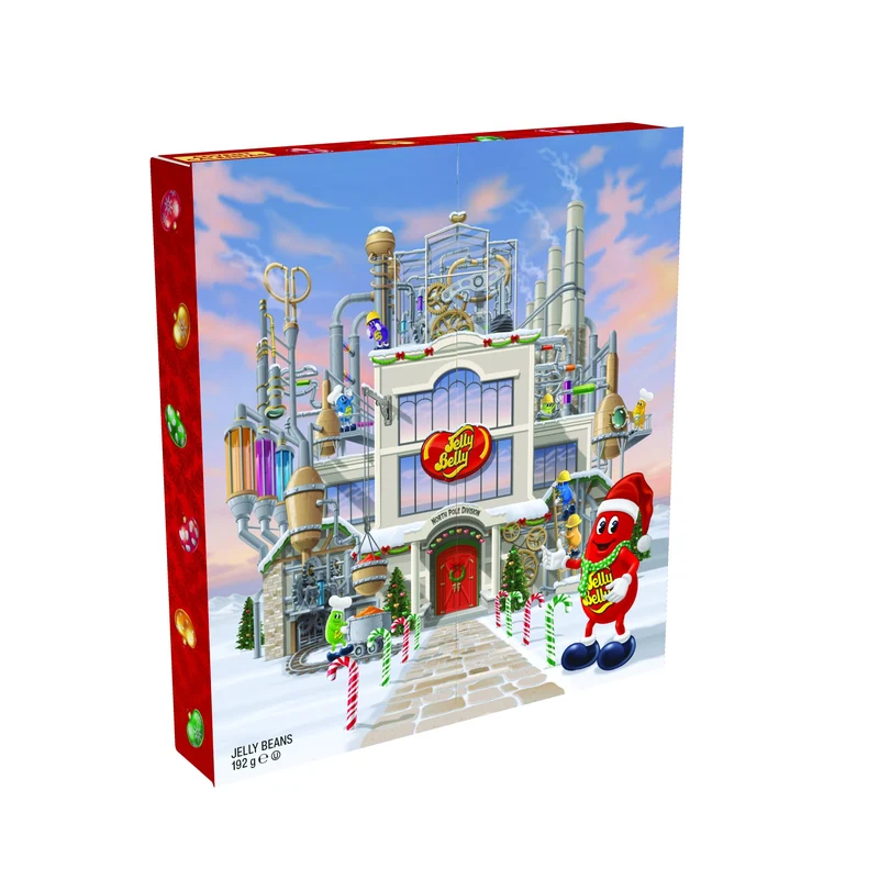 Jelly Belly Mr Jelly Belly Christmas Jumbo Factory Advent Calendar - 24 Bags