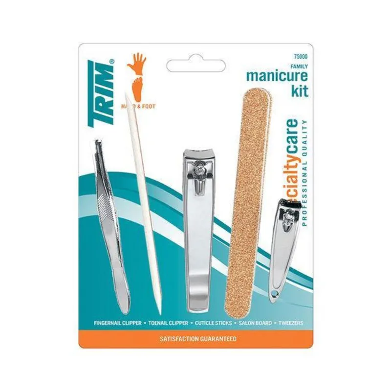 Kit Manicure Trim Família 5 unidades KIT MANICURE TRIM FAMILIA 5UN