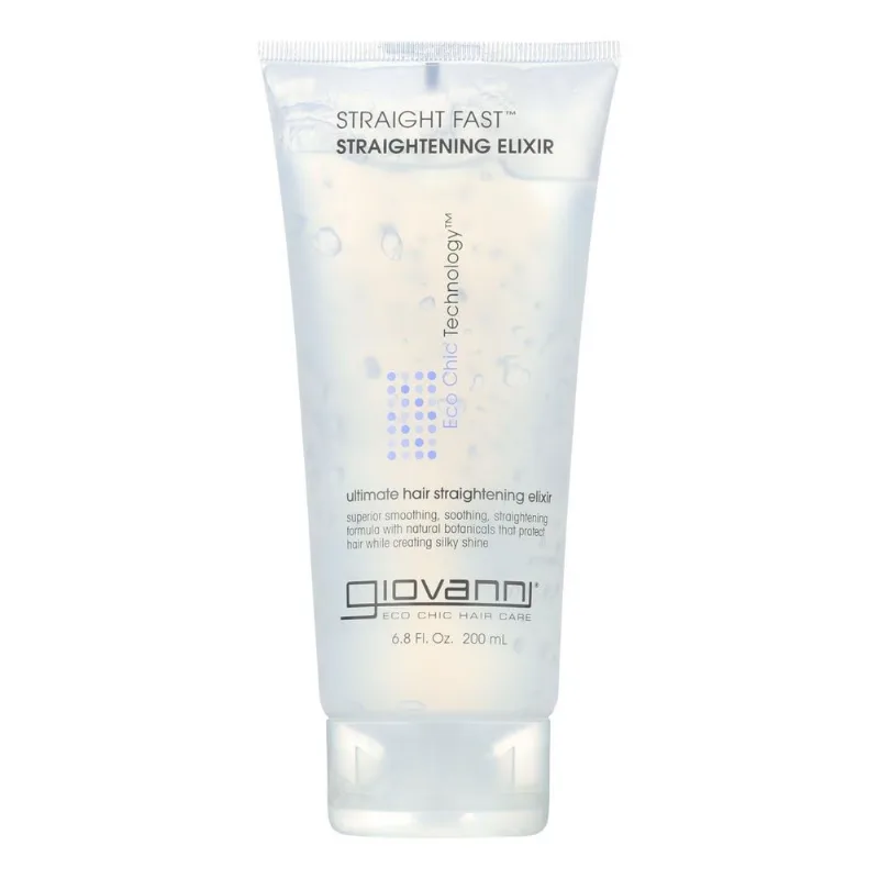 Elixir De Alisamento Rápido Giovanni Straight Para Cuidados Com O Cabelo 200ml