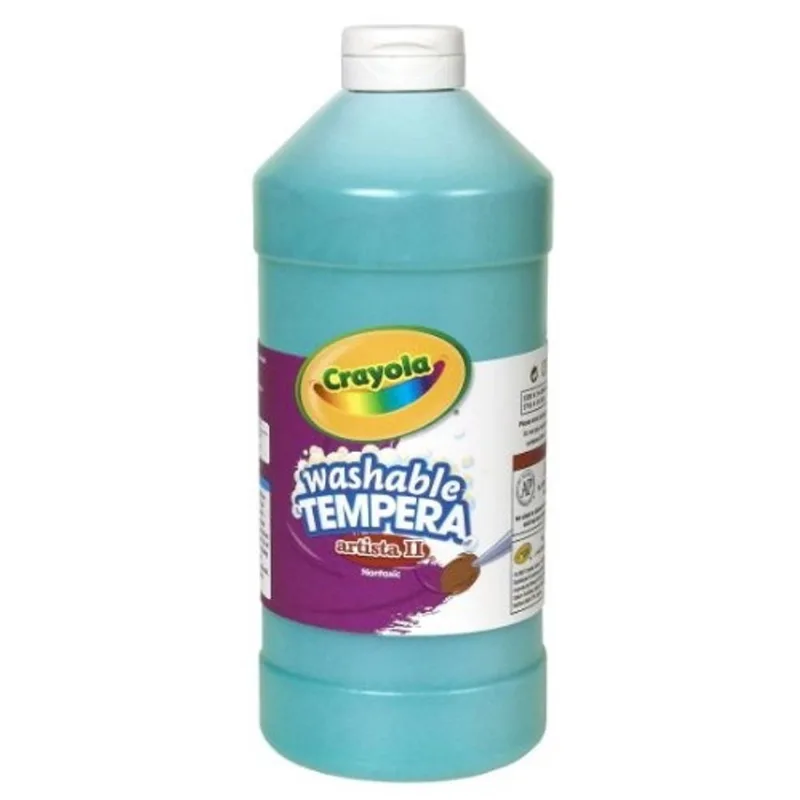 Tinta Turquesa Crayola Lavável 907ml