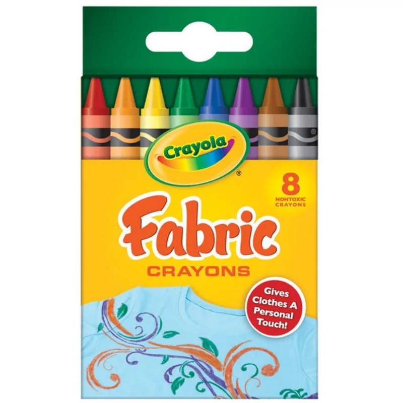 Giz de Cera p/ Tecido - Crayola