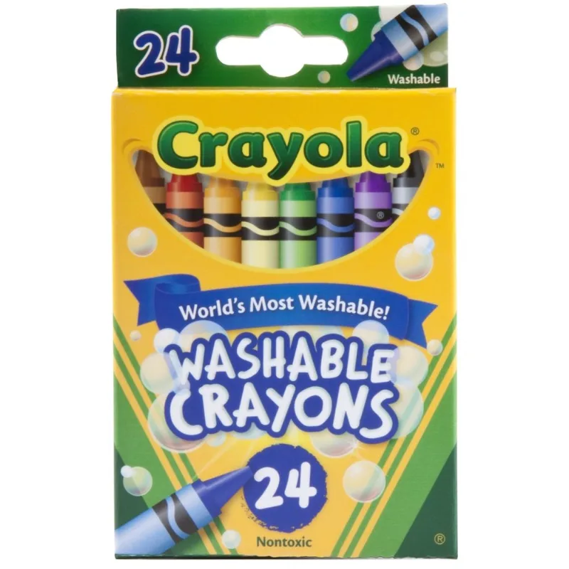 Giz de Cera Lavável - Crayola