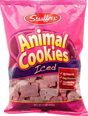 Iced Animal Cookies