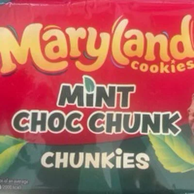 Mint Choc Chunk Cookies