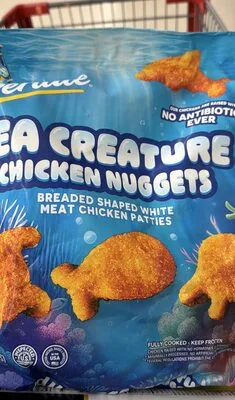 Sea creatures chicken nuggets