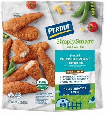 Simply smart organic whole grain breaded frozen
