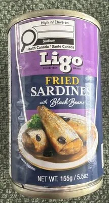 Fried Sardines With Black Beans