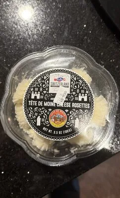 Tete de moine cheese rosette