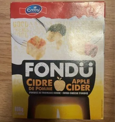 Fondü cidre de pomme