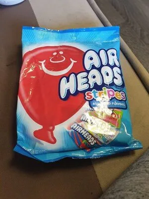 Stripes assorted candy, watermelon & strawberry, blue raspberry & cherry, double mystery