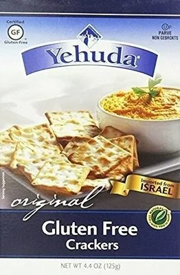 Gluten free matzo crackers