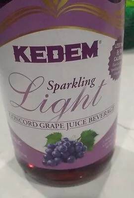 Light sparkling grape juice