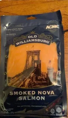 Smoked nova salmon
