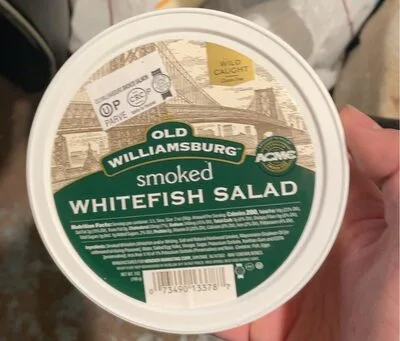 Smoked whitefish salad