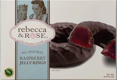 All Natural Raspberry Jelly Rings