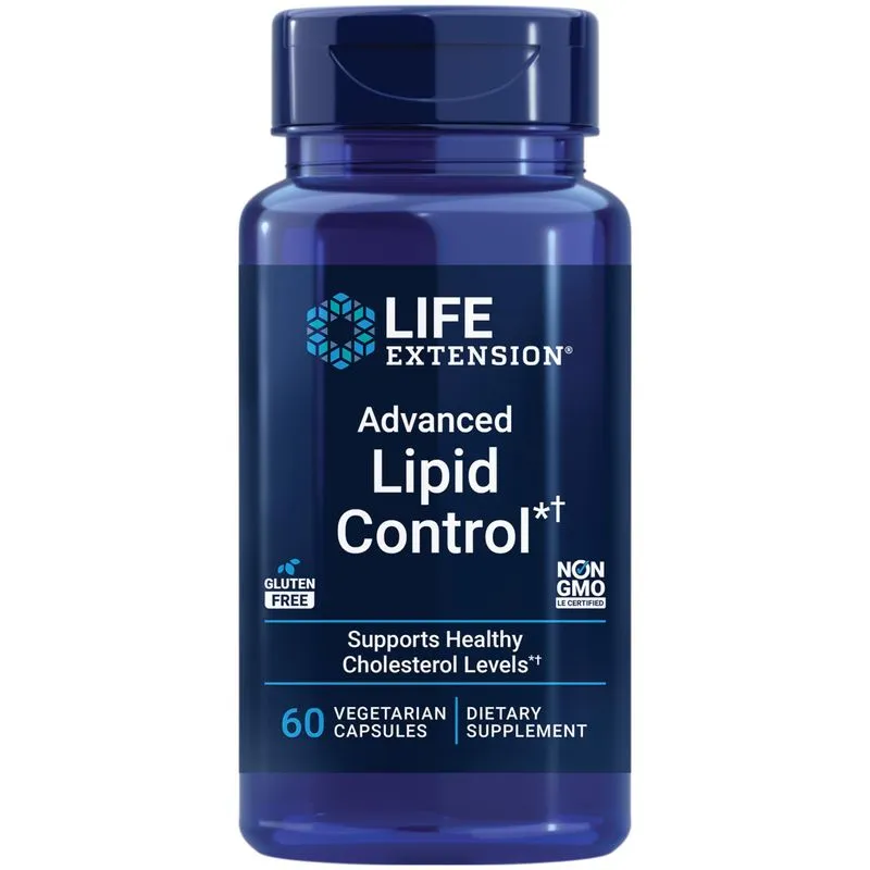 Suplemente O Controle Lipídico Avançado De Extensão De Vida