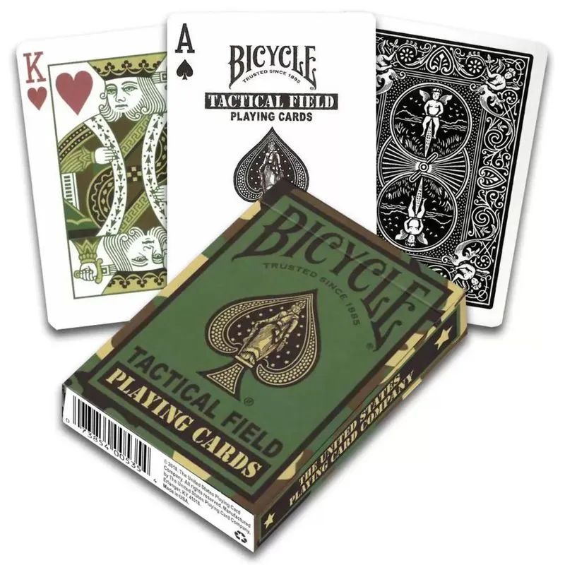 Baralho Bicycle Tactical Field Green