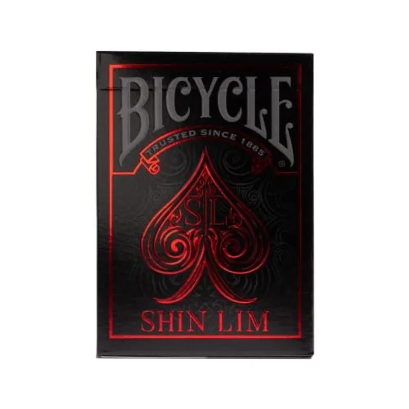 Bicicleta Shin Lim Magic Special Edition Cartas de Jogo, 1 Baralho, Preto