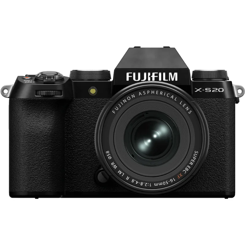 Câmera FujiFilm X-S20 Mirrorless com Lente XF 16-50mm R LM WR