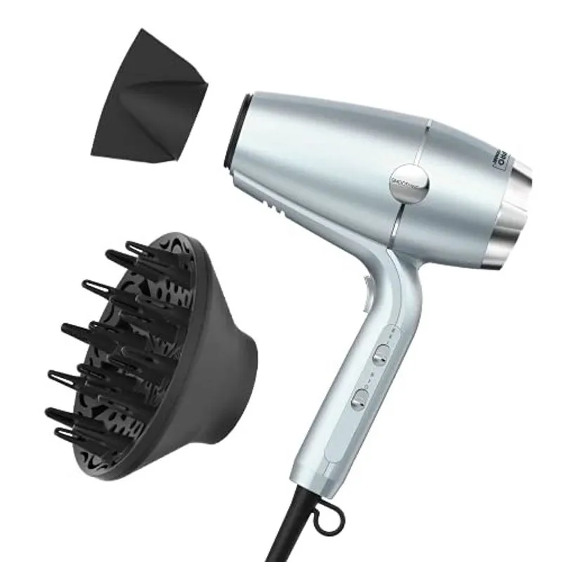 Infinitipro by conair SmoothWrap Secador de cabelo para menos frizz, mais volume e corpo, com terapia de íons duplos e tecnologia cerâmica