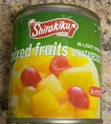 Mixed fruits in light syrup