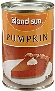 Island Sun Pumpkin Solid Pack, 15-Ounce