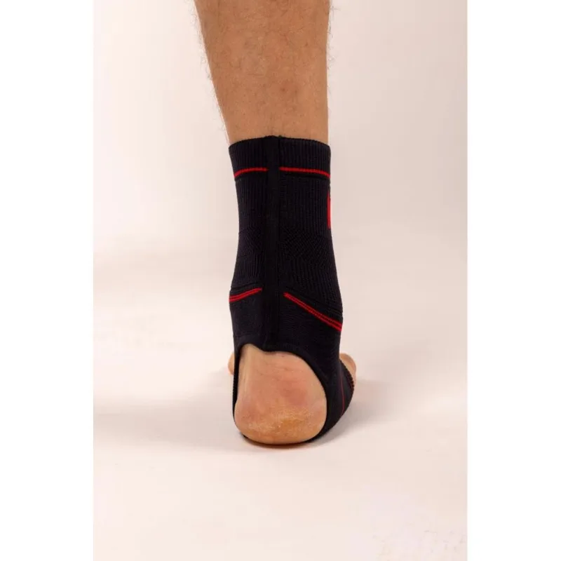 Protetor De Tornozelo Preto Vermelho P Flamengo N1 Sport