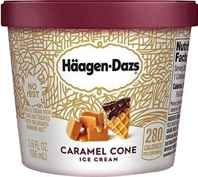 caramel cone ice cream