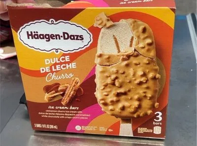 Dulce De Leche Churro ice cream bar