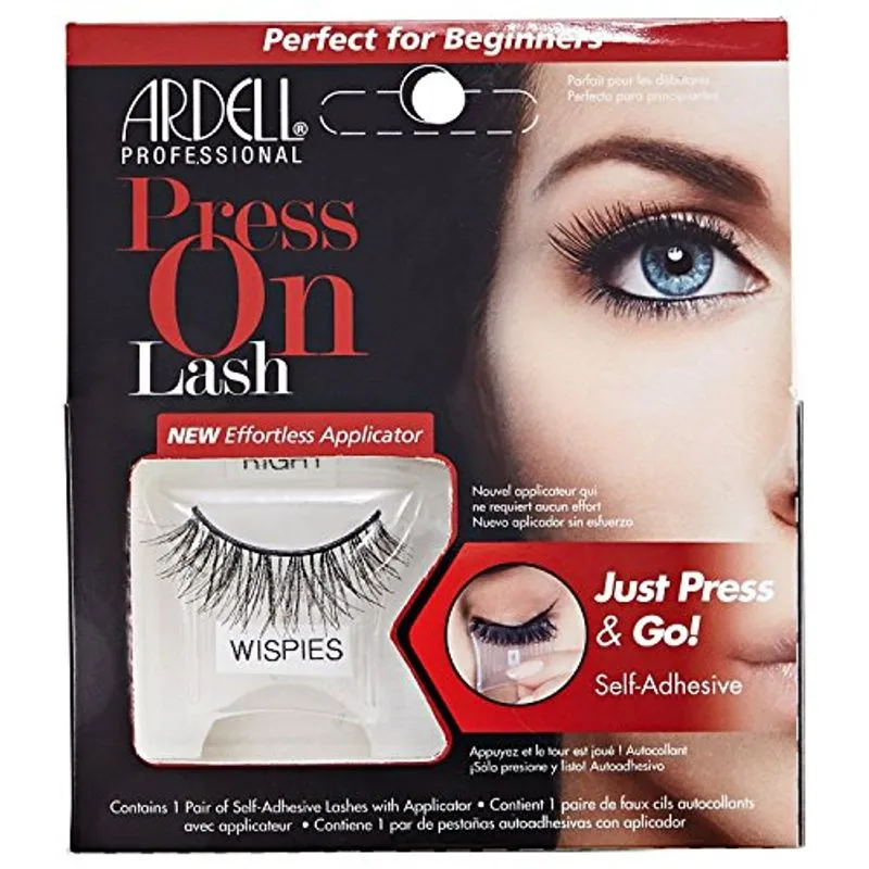 Ardell Self Adhesive Press On Lash Wispies, 1 Par