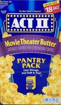 Movie Theater Butter Microwave Popcorn