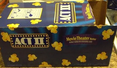 Movie theater Butter popcorn