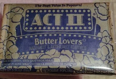 Microwave Butter Popcorn