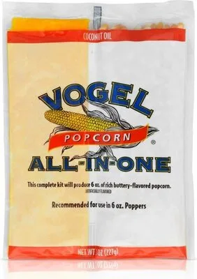 All in one coconut oil popcorn kit