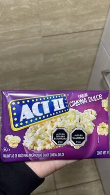 PALOMITAS DE MAIZ PARA MICROONDAS SABOR CINEMA DULCE