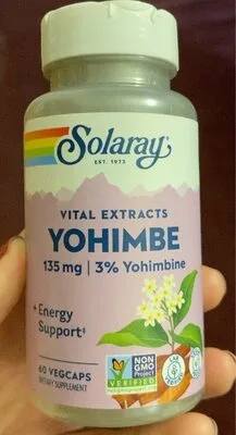 Vital Extracts Yohimbe 135 mg