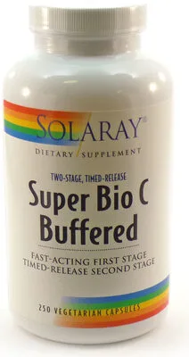 Solaray Super Bio C Buffered (two-stage, Timed-release)