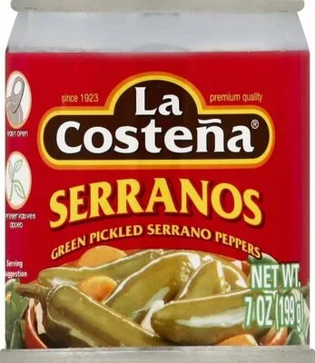 La costena serrano peppers