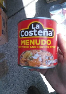 Menudo beef tripe and hominy stew