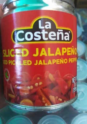 Red Pickled Sliced Jalapeno Peppers imp