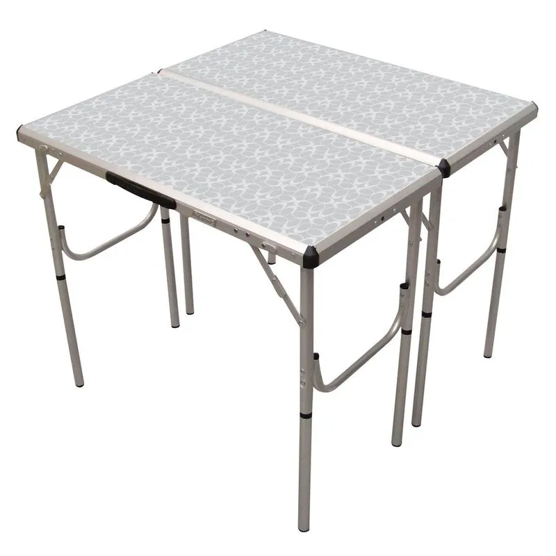 Mesa dobrável Coleman Pack-Away 4 em 1 leve para uso externo
